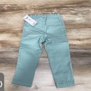 Light Robin egg chinos - 3T